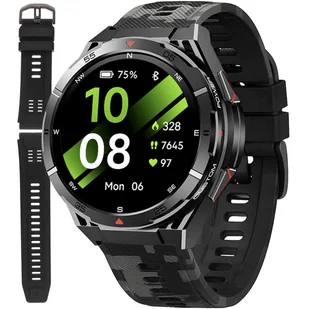 SMARTWATCH ENTER PATHFINDER - Kompas Barometr Wysokościomierz 480 mAh - Smartwatch - miniaturka - grafika 1