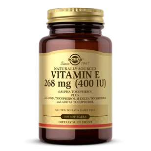 SOLGAR Vitamin E 268 mg 400 IU (100 kaps.) - Witaminy i minerały - miniaturka - grafika 1