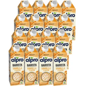 Alpro Barista Napój owsiano-sojowy Wanilia Zestaw 16 x 750 ml - żywność - Napoje roślinne - miniaturka - grafika 1