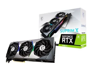 Zestaw karta graficzna MSI GeForce RTX 3080 Ti SUPRIM X 12G 12GB + słuchaki, plecak, pluszowy smok i RGB LED - Karty graficzne - miniaturka - grafika 1
