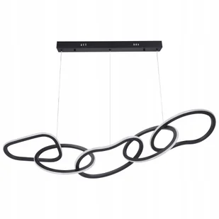 Lampa wisząca żyrandol Led Modern Ring 120CM 40W - Lampy sufitowe - miniaturka - grafika 1