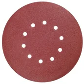 Materiały ścierne - Tarczki ścierne z otworami do szlifierek do gipsu DED7749b3 225 mm, gr.120, 5 szt. DEDRA - miniaturka - grafika 1