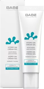 Krem-żel do twarzy BABE Laboratorios 24 godziny nawilżający i zmiękczający 50 ml (8437014389470) - Kremy do twarzy - miniaturka - grafika 1