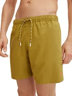 Spodenki damskie - TOM TAILOR Męskie Szorty kąpielowe Basic 1030029, 27505 - Wooden Moss Green, S - miniaturka - grafika 1