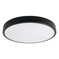 Lampy sufitowe - Sufitowa lampa Onyx SL.1248 Sollux LED 65W 3000K koło czarna - miniaturka - grafika 1