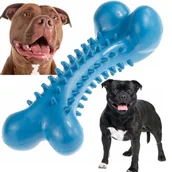 Zabawki dla psów - Zabawka Dla Psa Mocna Duża Kość Z Lanej Gumy - miniaturka - grafika 1