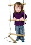 Place zabaw - Drabinka Sznurowa Linowa 5-stopni na Plac Zabaw JF - miniaturka - grafika 1