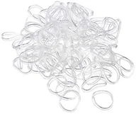 Ozdoby do włosów - Solida Y.E.S. Mini-gumka do włosów przezroczysta (1 opakowanie, 100 sztuk) - miniaturka - grafika 1