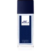 Wody i perfumy męskie - David Beckham Classic Blue dezodorant spray szkło 75ml - miniaturka - grafika 1