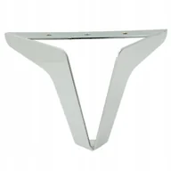 Meble modułowe i akcesoria - Noga meblowa chromowana Loft srebrna nóżka 13 cm do sofy narożnika komody - miniaturka - grafika 1