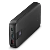 Powerbanki - Powerbank HAMA PD 10 10000 mAh Antracytowy - miniaturka - grafika 1