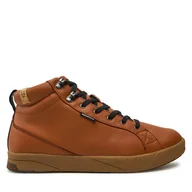 Sneakersy męskie - Sneakersy Saola Bergen SAO2108 Brązowy - miniaturka - grafika 1