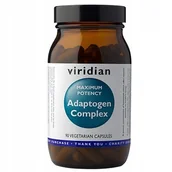Witaminy i minerały dla sportowców - Viridian Maximum Potency Adaptogen Complex (90 kaps) 5060003599906 - miniaturka - grafika 1