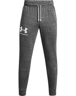 Spodnie męskie - Spodnie męskie Under Armour Rival Terry Jogger 1361642-012 - grafika 1