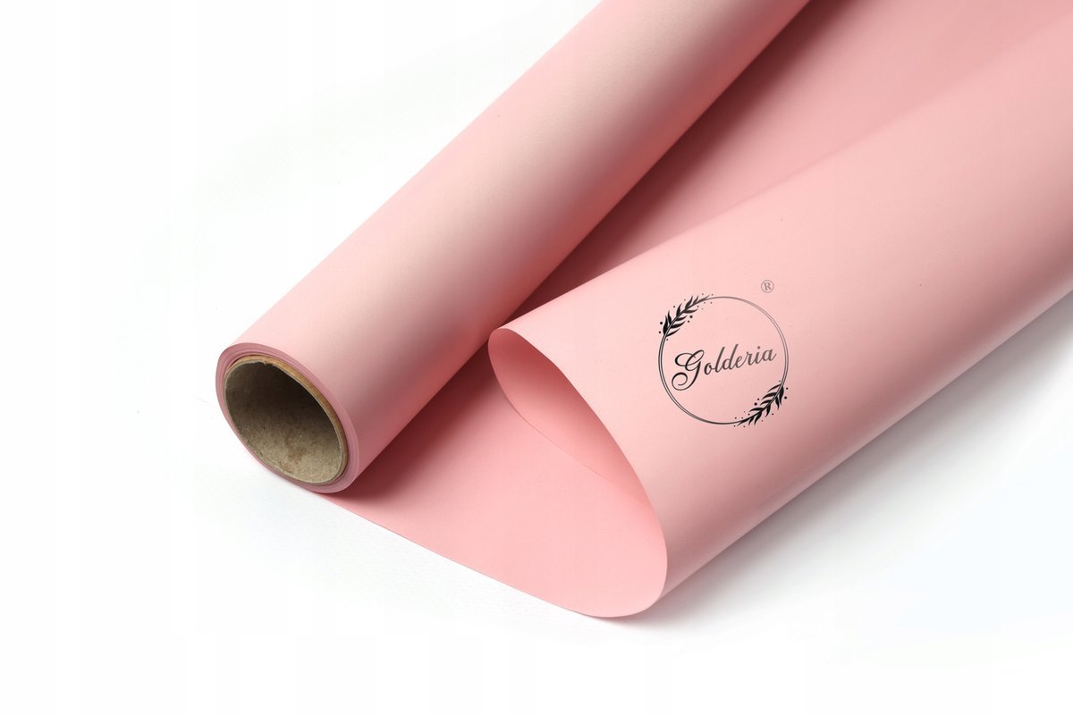 Folia florystyczna SATYNOWA ZAPACHOWA 9m JASNOFIOLETOWA Golderia