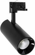 Lampy sufitowe - Reflektor do szynoprzewodu czarny ANDROMEDA 25W LED 4000K 36  60  3-fazowy - miniaturka - grafika 1