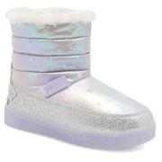 Buty dla dziewczynek - Botki Frozen AW23-220DFR Srebrny - miniaturka - grafika 1