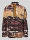 Bluzy męskie - Bluza ze sztucznym kożuszkiem - miniaturka - grafika 1