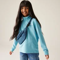 Bluzy dla dziewczynek - Regatta Polar dziecięcy z suwakiem 1/2 Hot Shot II Niebieski, Rozmiar: 158 cm - miniaturka - grafika 1