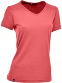 Koszulki sportowe damskie - Maul Sport Koszulka funkcyjna "Eifelsteig M2" w kolorze koralowym - miniaturka - grafika 1