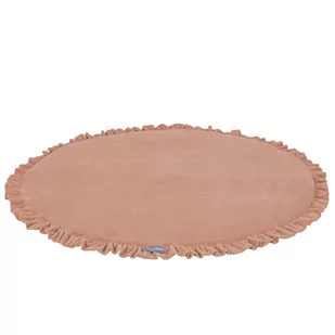 ﻿Piankowa Mata do zabawy welurowa róż pustyni XL DLA DZIECI - Maty edukacyjne - miniaturka - grafika 1