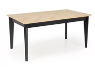 Stoły - Stół rozkładany EDMONDO 160-240 dąb naturalny / czarny - miniaturka - grafika 1