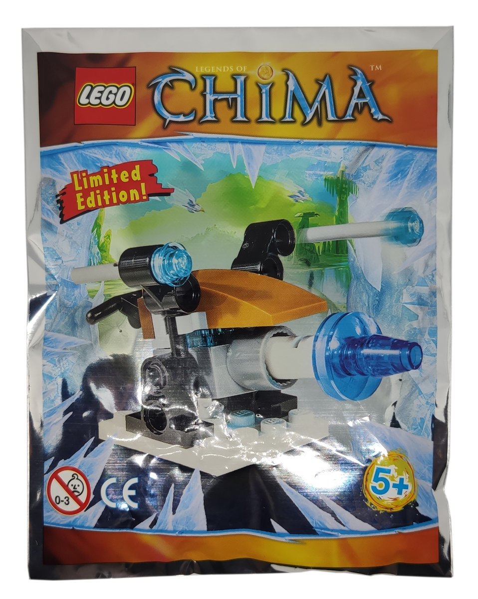 Zestaw LEGO Chima – Ice Cannon #391411 (polybag, klocki, foilpack)