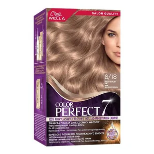 Wella Color Perfect 7, farba do włosów, 8/18 świet perłowy jasny blond, 50ml - Farby do włosów i szampony koloryzujące - miniaturka - grafika 1