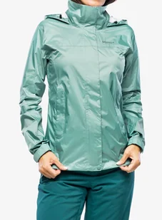 Kurtka przeciwdeszczowa damska Marmot PreCip Eco Jacket - blue agave - Kurtki damskie - miniaturka - grafika 1