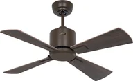Wentylatory sufitowe - Energooszczędny wentylator sufitowy z pilotem Eco Neo III 92 cm brąz orzech / wiśnia łopatki drewniane - miniaturka - grafika 1