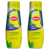 Syropy i koncentraty owocowe - 2x SYROP KONCENTRAT DO SATURATORA SODASTREAM LIPTON ICE TEA CYTRYNA 440 ml - miniaturka - grafika 1