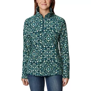 Columbia Damska bluza polarowa z zamkiem do połowy Glacial IV, polaryzacyjna fala, XS - Bluzy damskie - miniaturka - grafika 1