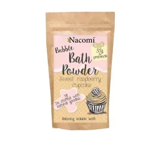 Nacomi Nacomi Puder do kąpieli Malinowa babeczka 150g NACO-1876 - Kosmetyki do kąpieli - miniaturka - grafika 2