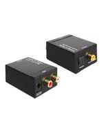 Adaptery i przejściówki - Delock adapter/Konwerter Audio Analog 2xRCA-> Digital Toslink+Coaxial + zasilacz (62443) - miniaturka - grafika 1