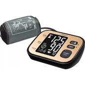 Ciśnieniomierze i akcesoria - VITAMMY Ultra Cosmo Golden Black Ciśnieniomierz naramienny 22- 42 cm z zasilaczem i IHB - miniaturka - grafika 1