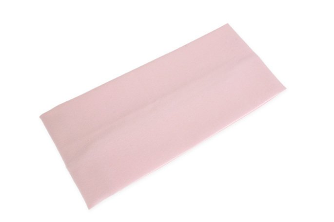 Jubileo, Elastyczna opaska do włosów pastelowy róż