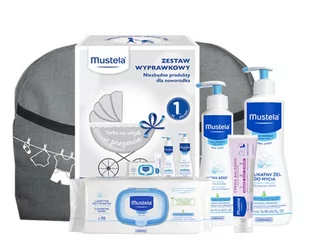 Mustela LABORATOIRES EXPANSCIENCE POLSKA SP. Z O.O. Zestaw Wyprawkowy - 4 Produkty W Praktycznej Torbie! 7074403 - Kremy dla dzieci - miniaturka - grafika 3