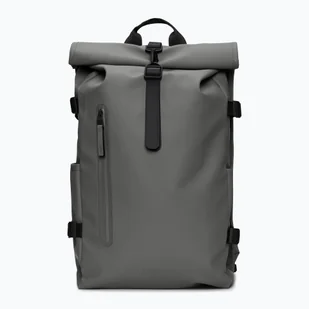 Plecak miejski Rains Rolltop Rucksack Large 23 l grey WYSYŁKA W 24H 30 DNI NA ZWROT - Plecaki - miniaturka - grafika 1