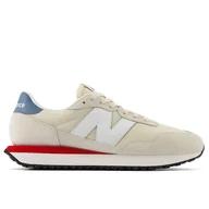 Buty sportowe męskie - Buty New Balance MS237VJ - beżowe - miniaturka - grafika 1