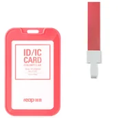 Identyfikatory - Identyfikator holder ze smyczą Reap wysoka jakość CZERWONY - miniaturka - grafika 1