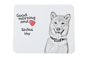Shiba Inu podkładka pod mysz z psem Art-Dog - Podkładki pod mysz - miniaturka - grafika 1