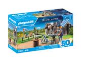 Klocki - PLAYMOBIL Przyjęcie urodzinowe rycerza 71447 - miniaturka - grafika 1