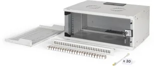 DIGITUS Netzwerk-Set 483 mm 19" - 4HE, 540x400 mm BxT we - Szafy rack - miniaturka - grafika 1