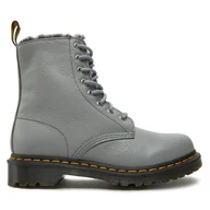 Glany damskie - Glany Dr. Martens 1460 Serena 31301775 Szary - miniaturka - grafika 1
