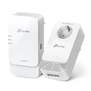TP-Link PGW2440 KIT Karta sieciowa do PowerLine 1428 Mbit/s Przewodowa sieć LAN Wi-Fi Biały PGW2440 KIT - Powerline communications - miniaturka - grafika 1