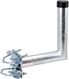 Satix Sat uchwyt do rury satelitarnej 25 cm do miski satelitarnej stal ocynkowana ogniowo - Akcesoria TV-SAT - miniaturka - grafika 1