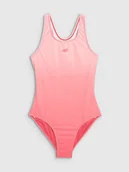 Stroje kąpielowe dla dziewczynek - 4F nowość Dziewczęcy strój kąpielowy jednoczęściowy 4FJRSS25USWSF115-91A Wielokolorowy Roz. 158/164 - miniaturka - grafika 1