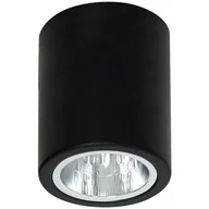 Oprawy, klosze i abażury - Luminex Oczko Luminex Round 1 x 60 W E27 12 5 cm czarne - miniaturka - grafika 1