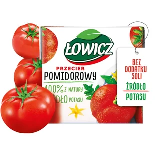 Łowicz Przecier pomidorowy 500 g - Koncentraty warzywne, przeciery - miniaturka - grafika 1