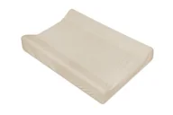 Przewijaki - Pokrowiec na przewijak 50x70/80 Bamboo beżowy szary 2 pak bawełniany z gumką - miniaturka - grafika 1